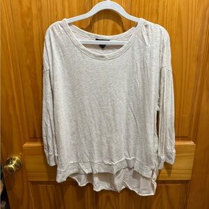 Gap Oatmeal Colored Long Sleeve Tee Shirt